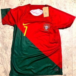 Nike Portugal Dri-Fit ADV Match Home Ronaldo 7 Jersey 2022-2023  Medium